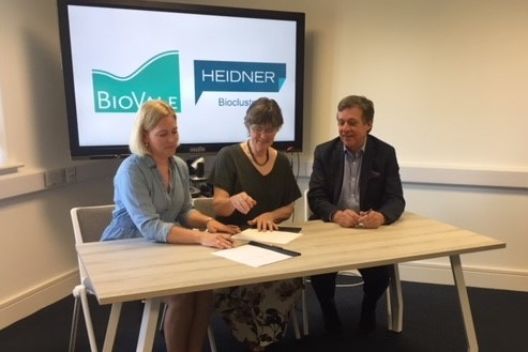 Heidner Biocluster and BioVale signs MoU