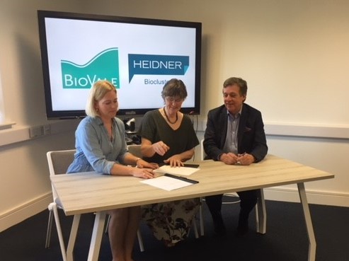 Heidner Biocluster and BioVale signs MoU