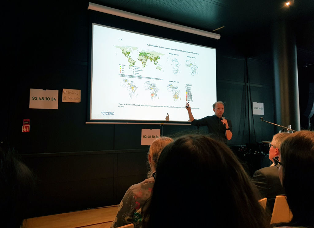 Bjørn Hallvard Samset, seniorforsker ved CICERO forklarte hva klimakrisen egentlig går ut på.