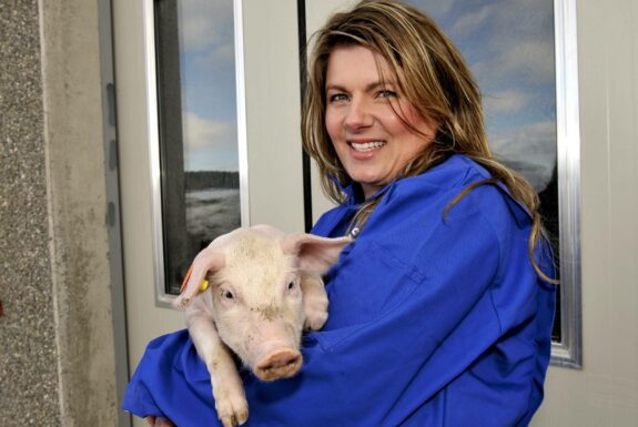 FORBEREDT: Hvordan bidrar Norsvin og svinenæringa til å gjøre svinekjøtt klimavennlig?