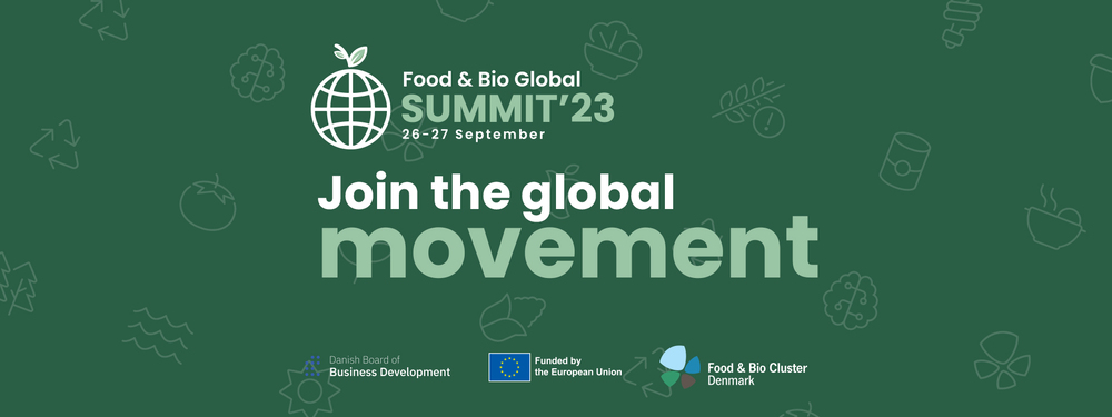 Velkommen til Food & Bio Global Summit 2023 