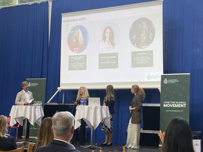 NCE Heidner Biocluster deltok på Food & Bio Global Summit 2023