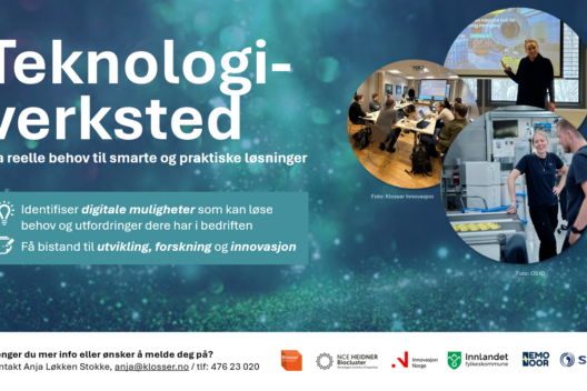 Teknologiverksted – fra reelle behov til smarte og praktiske løsninger