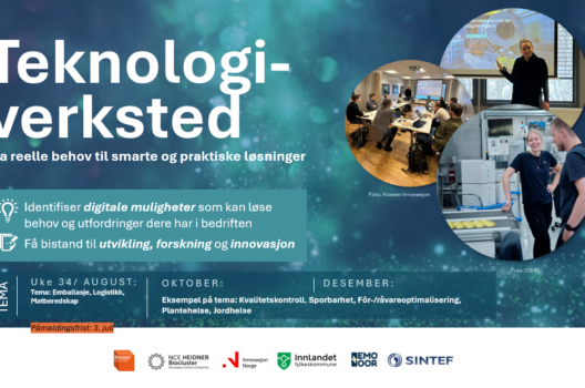 Teknologiverksted – fra reelle behov til smarte og praktiske løsninger