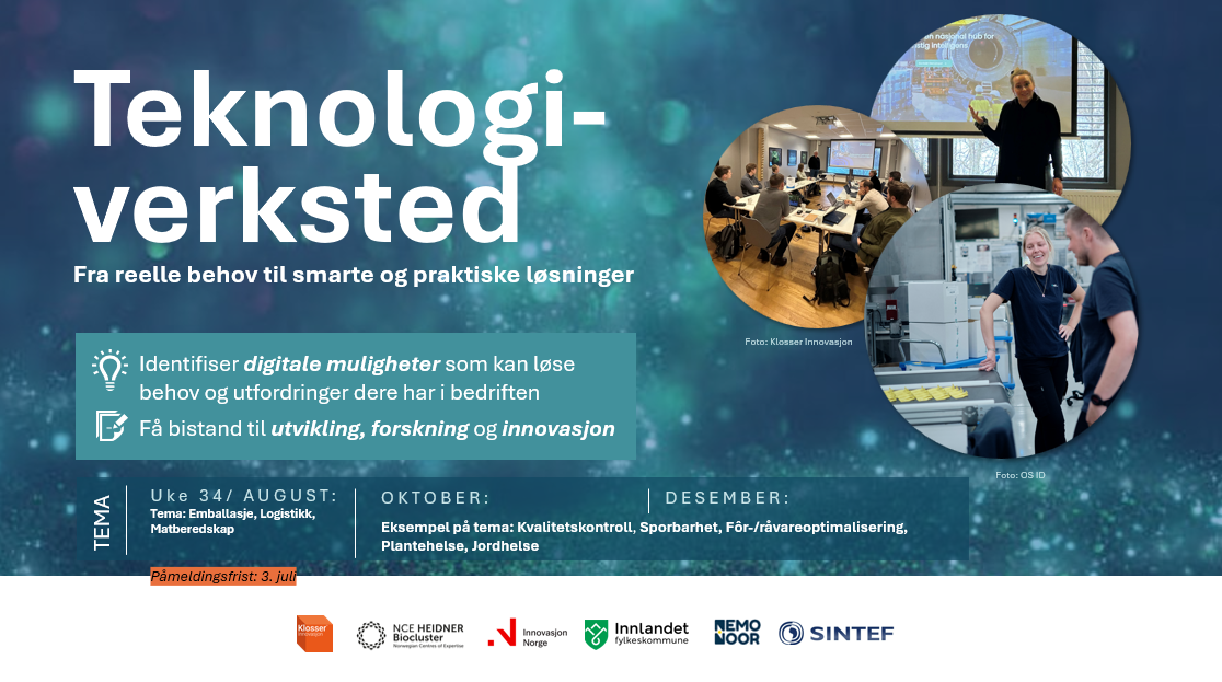 Teknologiverksted – fra reelle behov til smarte og praktiske løsninger