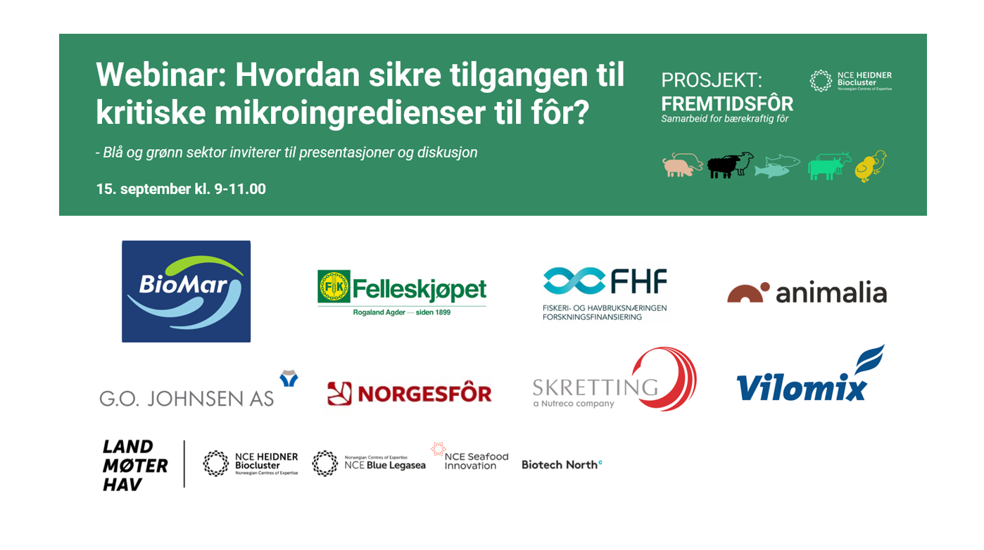 Webinar: Hvordan sikre tilgangen på kritiske mikroingredienser til fôr?